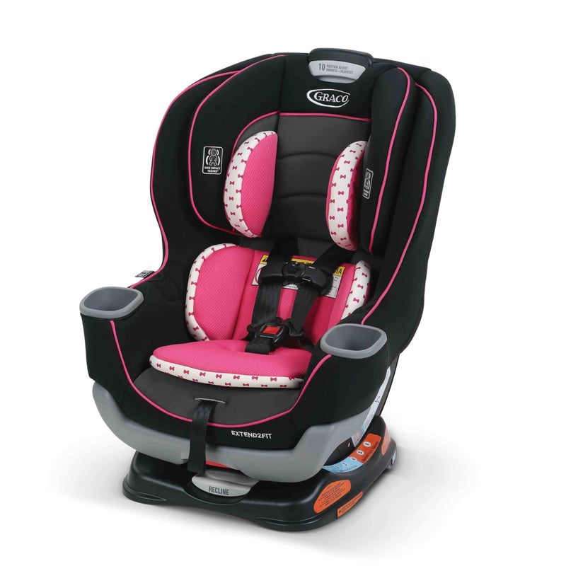 GRACO Graco Extend2Fit Kenzie 2in1 Convertible Car Seat for Infants to Toddlers with Advanced Safety Features