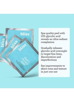 BLISS That's Incredi-Peel Glycolic Resurfacing Facial Pads - 15 ct - Single-Step Pads for Exfoliating and Brightening - Targets Fine Lines and Discoloration - Travel-Friendly - Vegan & Cruelty-Free  - Image 3