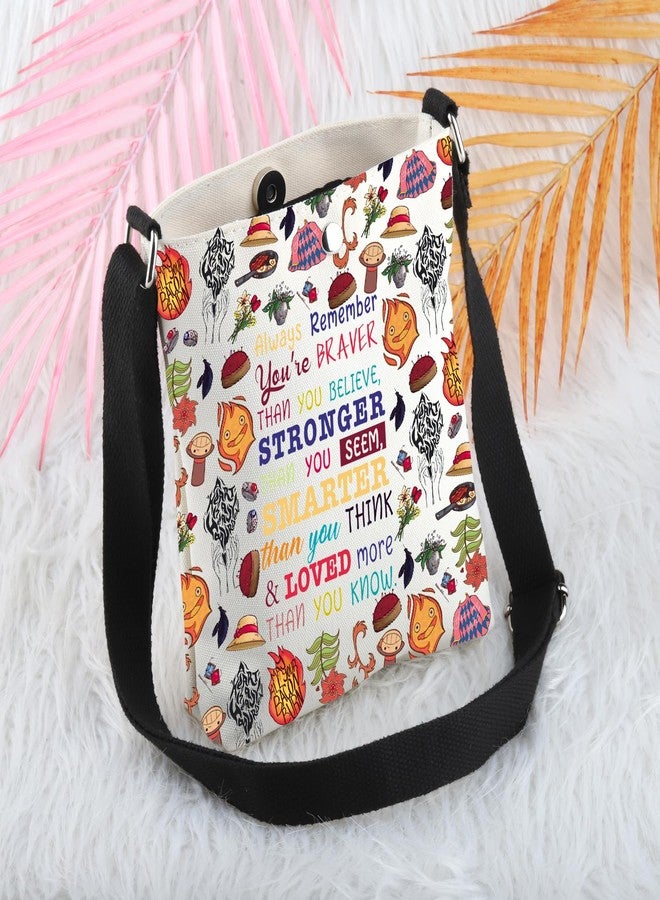 MBMSO Flame Crossbody Bag Anime Gifts for Anime Lovers Fire Demon Cartoon Fans Gifts Anime Merch Crossbody Purse (Flame Crossbody) - Image 4