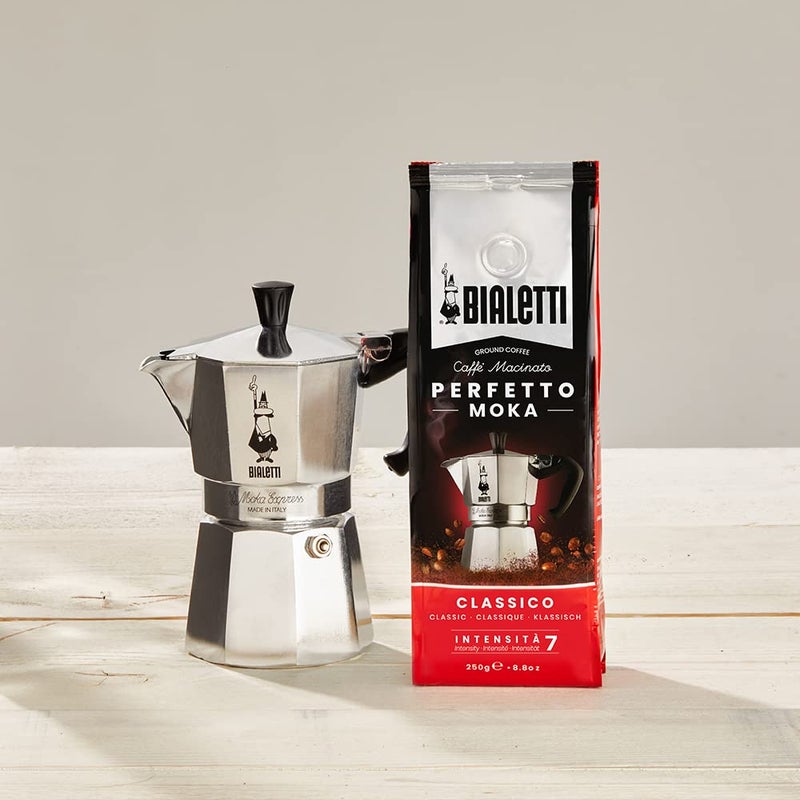 Bialetti - Perfetto Moka Vaniglia: Medium Roasting Ground Coffee, Vanilla Aroma, 8.8 Oz - 250g, Bag with Flavour-Saving Valve - Image 2