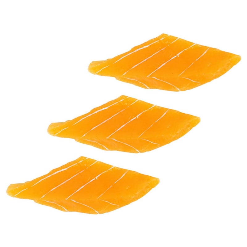 Realistic Artificial Salmon Slices Fake Sushi Food Decoration Lightweight Faux Salmon Model - Image 2
