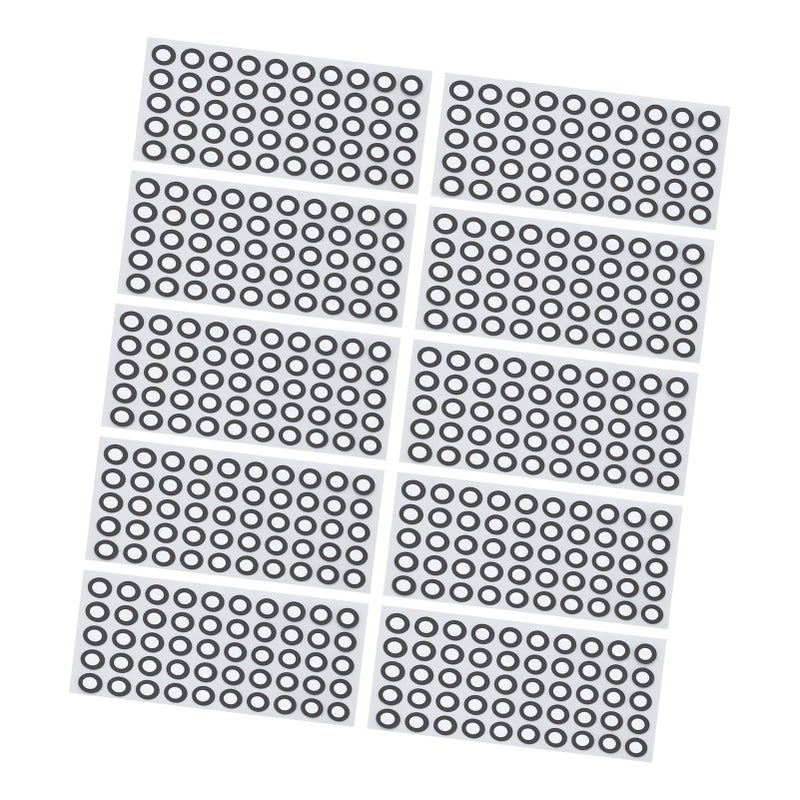 3D Scanning Marker 6mm Inner 10mm Outer Diameter 1000 Pieces - High Reflectivity Water Proof Strong Adhesion Tracking Dot for 3D Scanning Reverse Engineering Metrology Inspection Motion Capture - Image 5