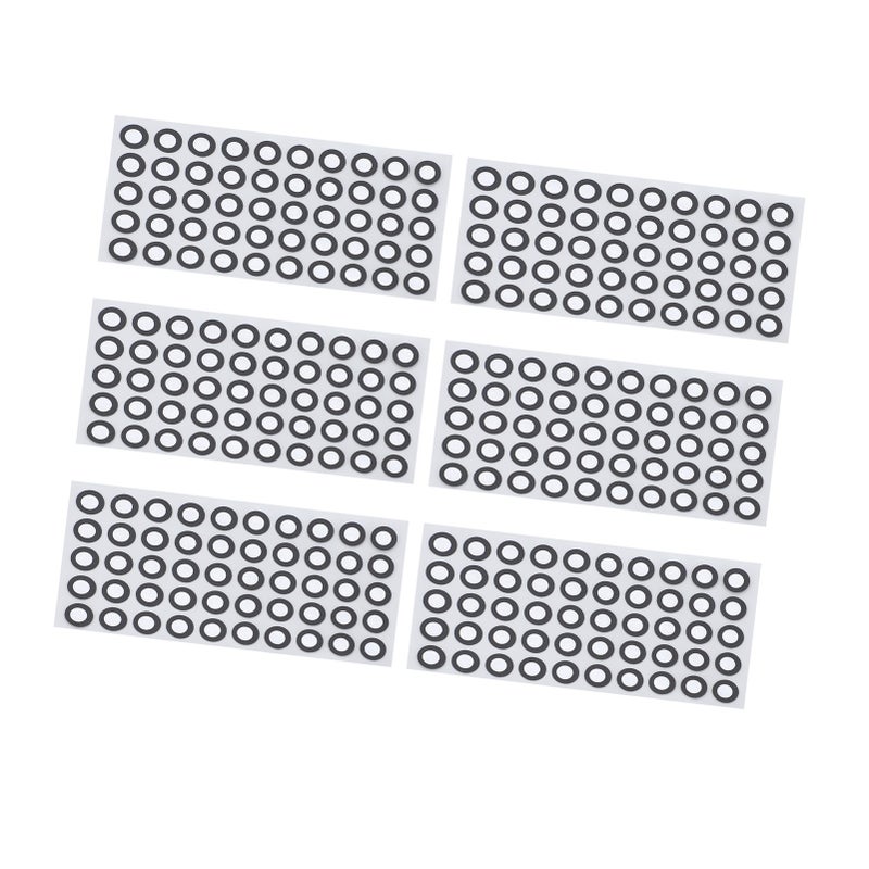3D Scanning Marker 6mm Inner 10mm Outer Diameter 1000 Pieces - High Reflectivity Water Proof Strong Adhesion Tracking Dot for 3D Scanning Reverse Engineering Metrology Inspection Motion Capture - Image 2