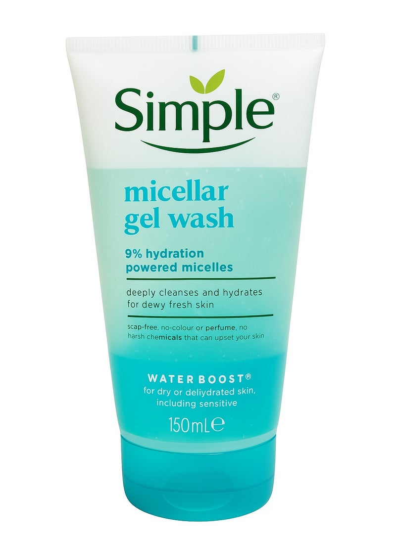 simple Micellar Gel Wash Water Boost 150 ml 