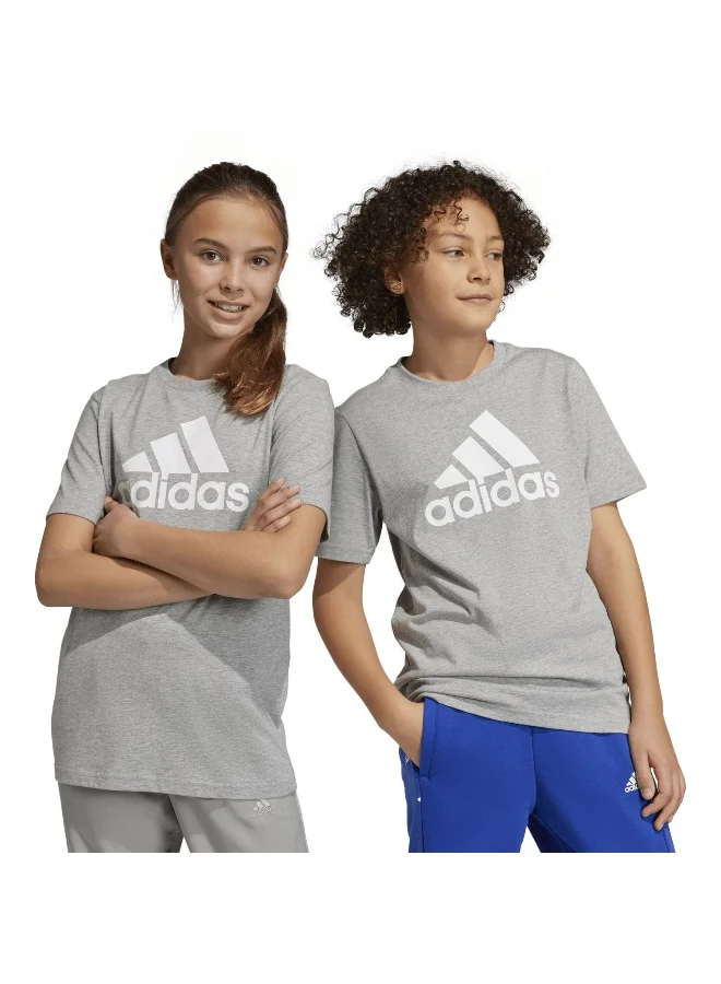 Adidas adidas U Bl Tee Grey Training T-Shirts 7-8Y
