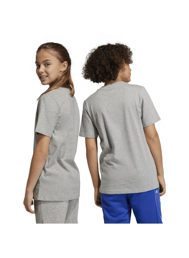 Adidas adidas U Bl Tee Grey Training T-Shirts 7-8Y