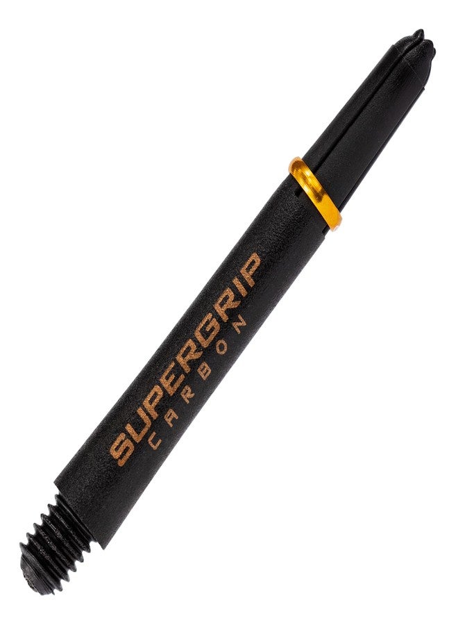 Harrows Darts 3 x Sets of Supergrip Carbon Dart Stems - 9 Dart Shafts in Total - Medium, Midi & Short (Gold, Midi) - Image 2