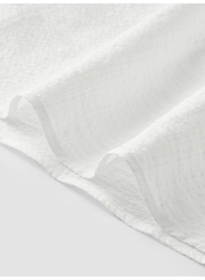 سيمير فستان بلون موحد وتفاصيل مطرزة للنساء - Image 5