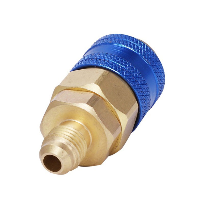 محقن الزيت/الصبغة سعة 30 مل مع معزز زيت يدوي R134a مقاس 1/4 SAE ومحقن توليف مكيف الهواء - Image 4