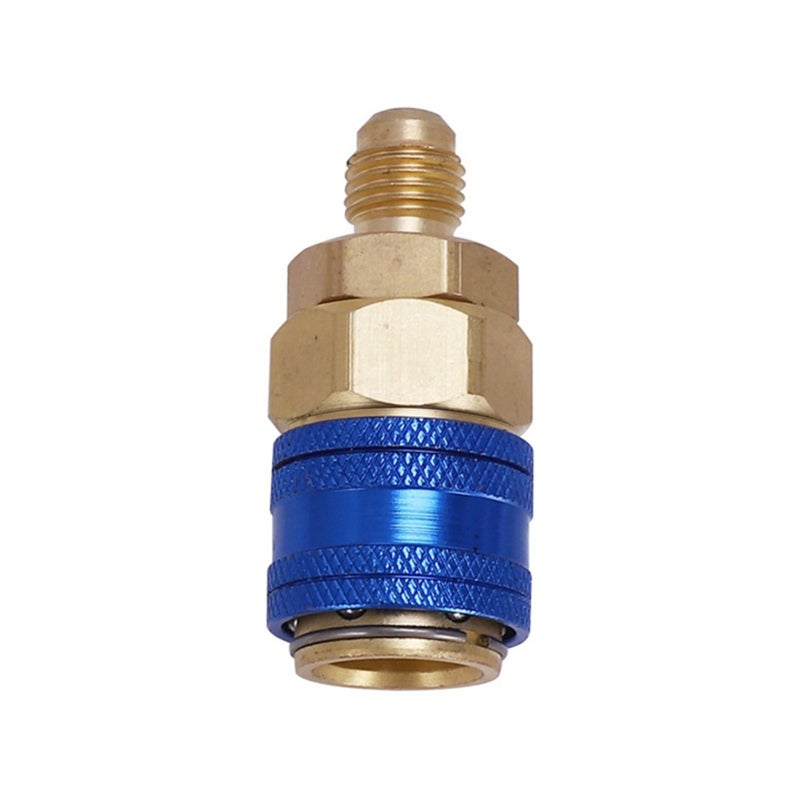 محقن الزيت/الصبغة سعة 30 مل مع معزز زيت يدوي R134a مقاس 1/4 SAE ومحقن توليف مكيف الهواء - Image 3