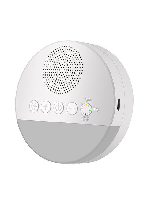 White Noise Sleep Machine Built-in 6 Soothing Sound Soft Breath Light 15/30/60 Intelligent Timing for People of All Ages