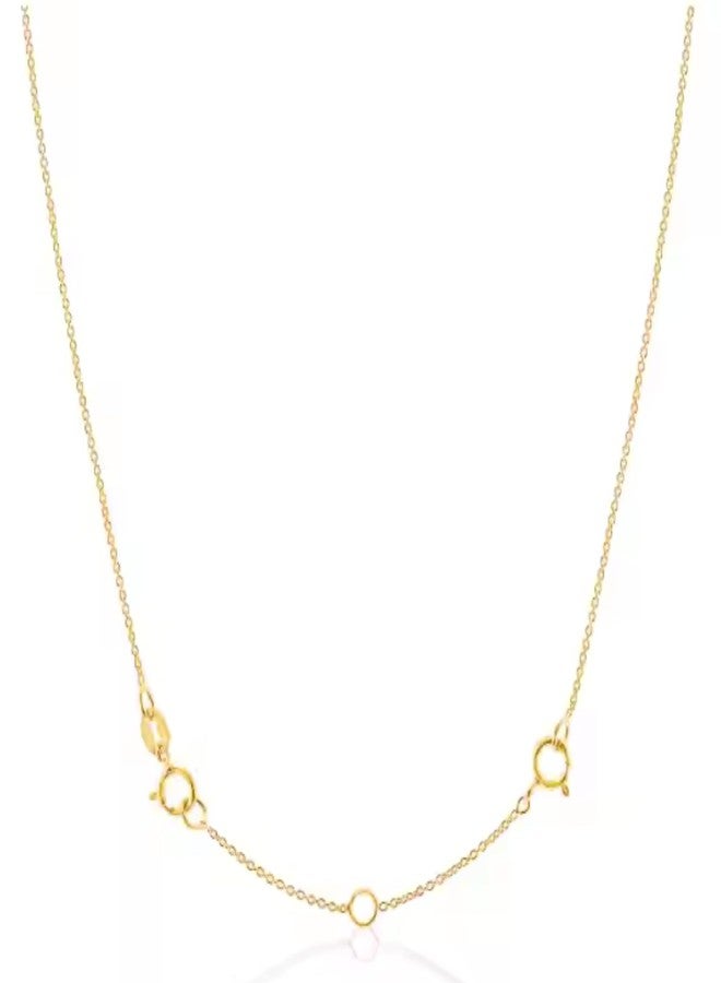 ST logo Golden Necklace Extenders Extension Bracelet Chain Extenders for Necklaces Stainless Steel Anklet Extender Extension (1 2 3 inch） - Image 5