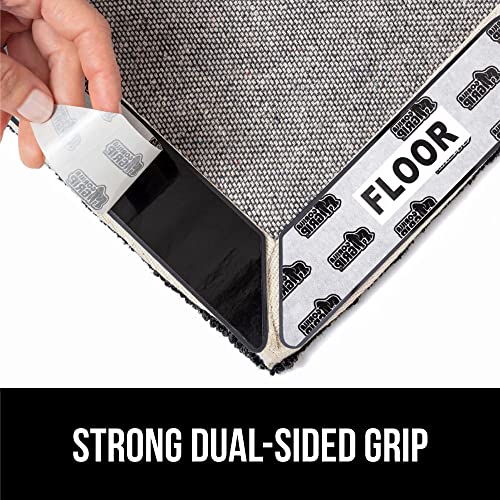 GORILLA GRIP 12 Pc Rug Gripper Pads Keep Area Rugs Corners from Curling, No Damage Reusable Double-Sided Sticky Pads, Holds Down Carpet, Stays in Place on Hardwood Floors, Grips Tile Floor, Home Décor - Image 5