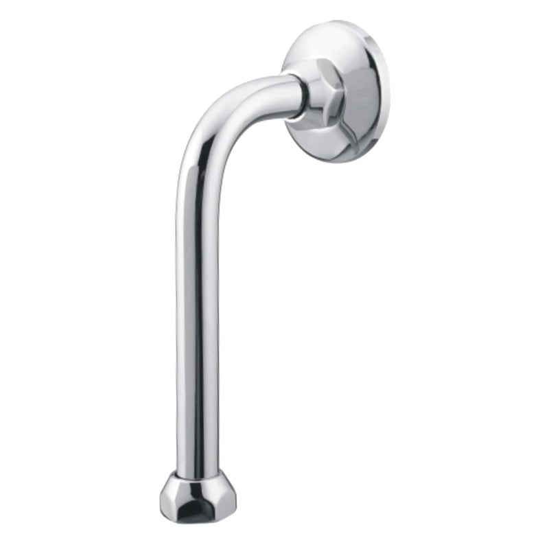 Pixaflo Stainless Steel 9 LBend for Wall Mixer 12 X 34 Hex Nipple Compatible for All Types of 2 in 1 and 3 in 1 Wall Mixers - Image 1
