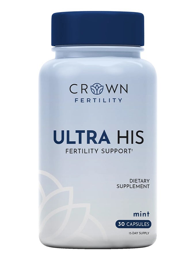 Crown Fertility Ultra His Fertility Support Capsules 60'S - Image 1