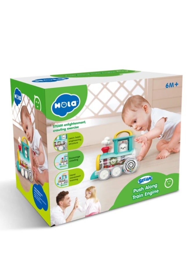HOLA Baby Train Pull Toy - Image 3