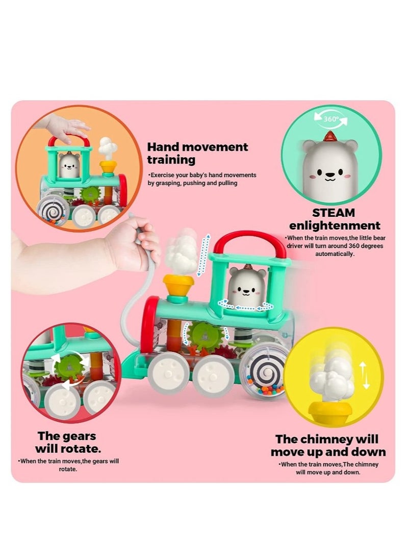 HOLA Baby Train Pull Toy - Image 2