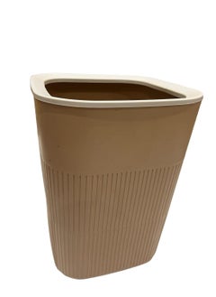 Generic Square Plastic Trash Cans for Office, Home, Kids Bedroom, Bathroom with Lid Frame  - Image 1