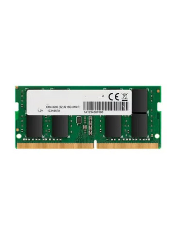 32GB Single DDR4 3200MHz RAM – 260-Pin SODIMM Memory Module