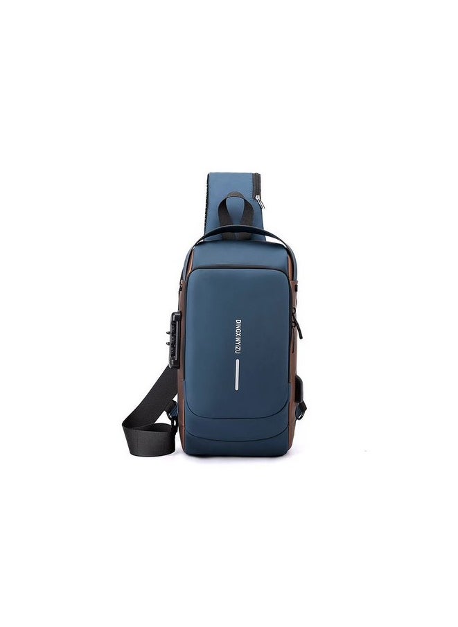 amazing.EGP Waterproof Anti Theft Designer Unisex Travel Crossbody Sling Bag Chest Pack with USB charging |AMAZING EGP| single shoulder crossbody bag  - Image 1