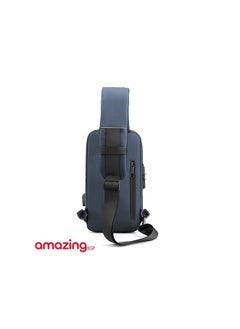 amazing.EGP Waterproof Anti Theft Designer Unisex Travel Crossbody Sling Bag Chest Pack with USB charging |AMAZING EGP| single shoulder crossbody bag  - Image 2