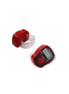 Generic Handheld Digital Electronic Tasbeeh Counter with LED Light -  red Color  - Image 1