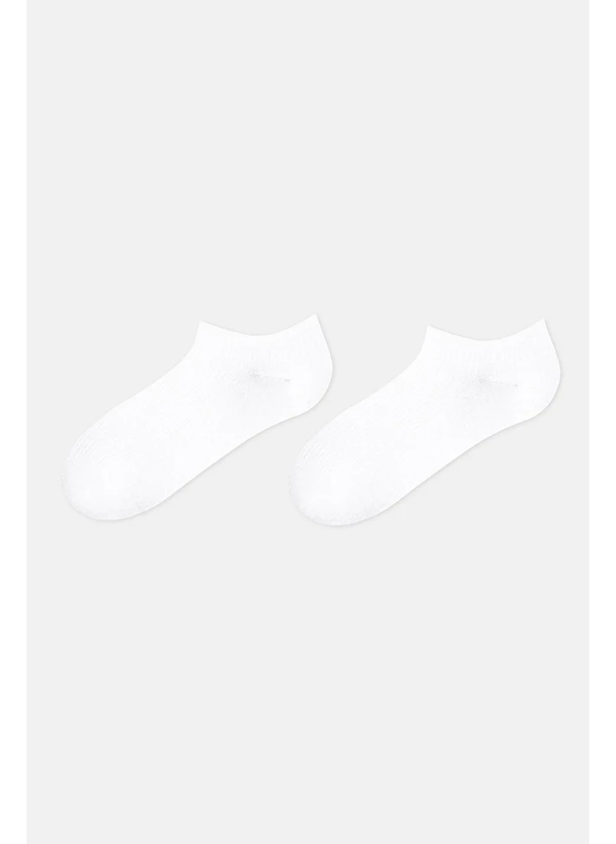 داجي White Men's 2-Pack Bamboo Booties Socks