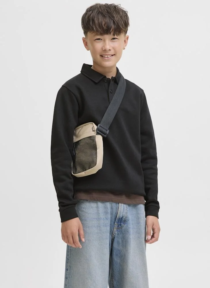 جاك وجونز جونيور Kids Jjebradley Essential Polo