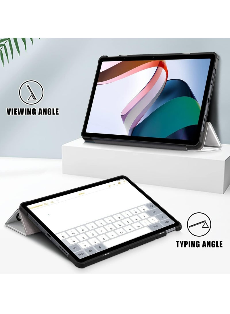 Case for Xiaomi Redmi Pad 10.61 inch Released 2022, Tri fold Slim Lightweight Hard Shell Smart Protective Cover with Multi-Angle Stand (Good Night) - Image 4