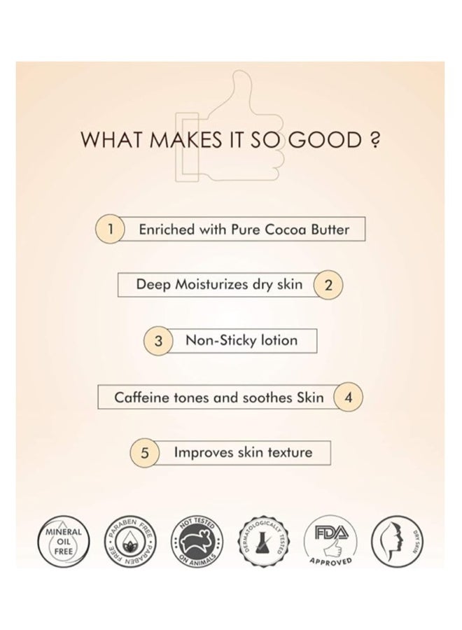 MCaffeine Naked and Rich Choco Body Lotion 200 Ml  - Image 4