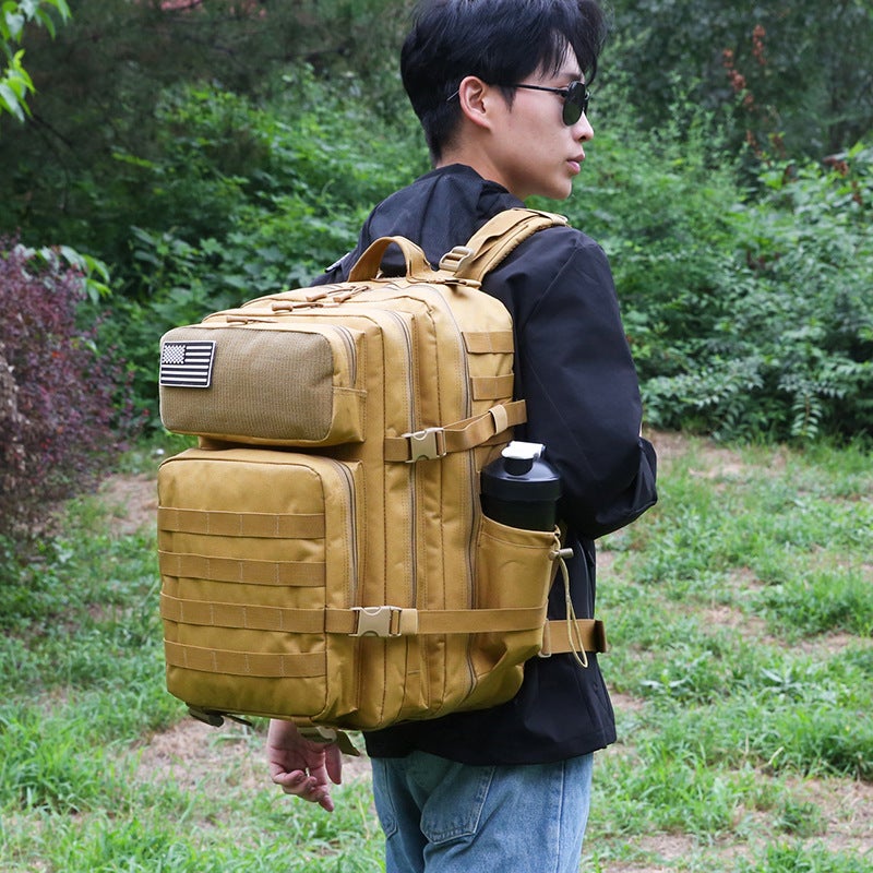 Tactical Bag Outdoor Sports 3D Bag Wild Camping Sports Outdoor Mountaineering Camouflage Backpack - Image 3
