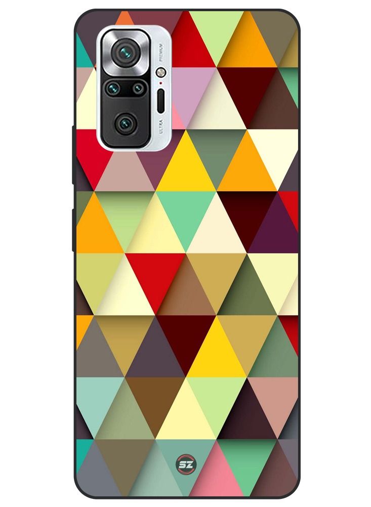 Service Zone Protective Printed Mobile Cover 3D Abstract Art Design For Xiaomi Redmi Note 10 Pro 