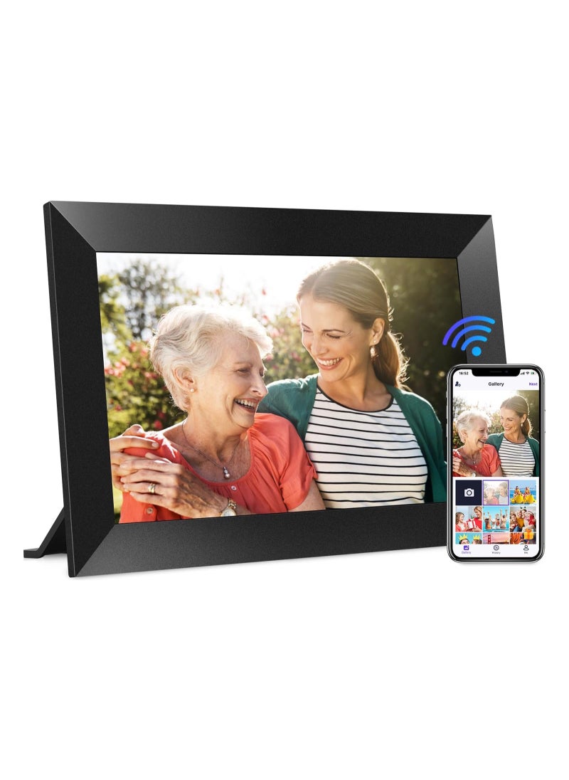 PROMAGE PROMAGE Digital Picture Frame, 10.1 Inch WiFi Digital Picture Frame 1280x800 HD IPS Touch Screen, Electronic Smart Photo Frame with 16GB Storage + Micro SD Card Support, Auto-Rotate, Instantly Share Photos/Videos via Frameo App from Anywhere, Digital Picture Frame  - Image 1