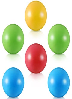 Civaner Multi-Colored Replacement Toy Balls Crush Proof Bulldozer Balls Soft Plastic Air-Filled Ocean Balls For Toddlers 1.75 Inch Balls Toys (6 Pieces)  - Image 1