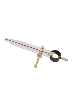 Thoraya Wing Divider High Accuracy Rust Resistant Gold Adjustable Lockable Leather Divider Gauge for DIY Leather Crafts 175mm  - Image 2