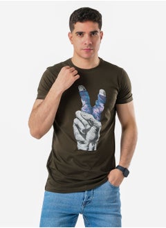 Arafa Short Sleeve Men's T-shirt Slim Fit 