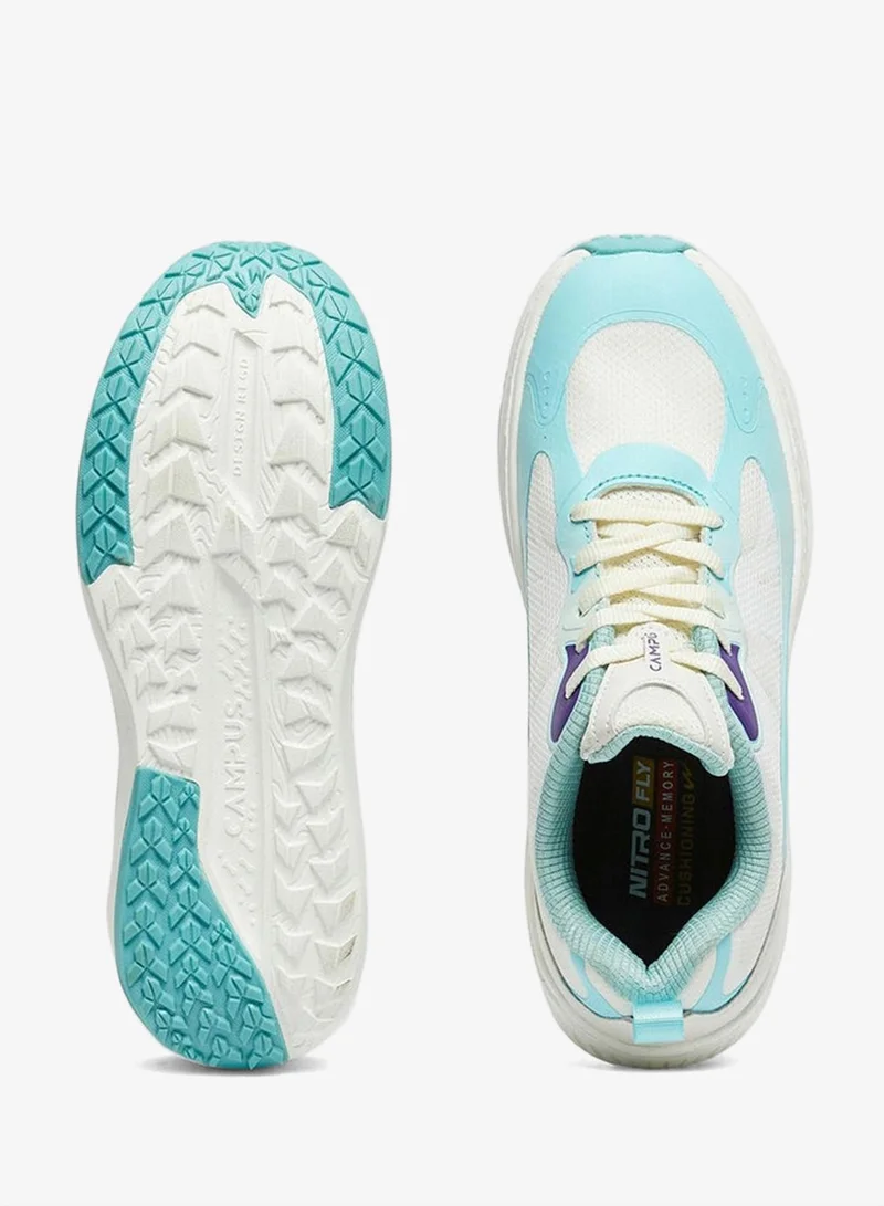 CAMPUS S.Grn/Off.Wht Women’s Low Top Sneakers – Eye-Catching Mix of Colors for a Bold Shoes, Standout Look for Women | Best Price UAE