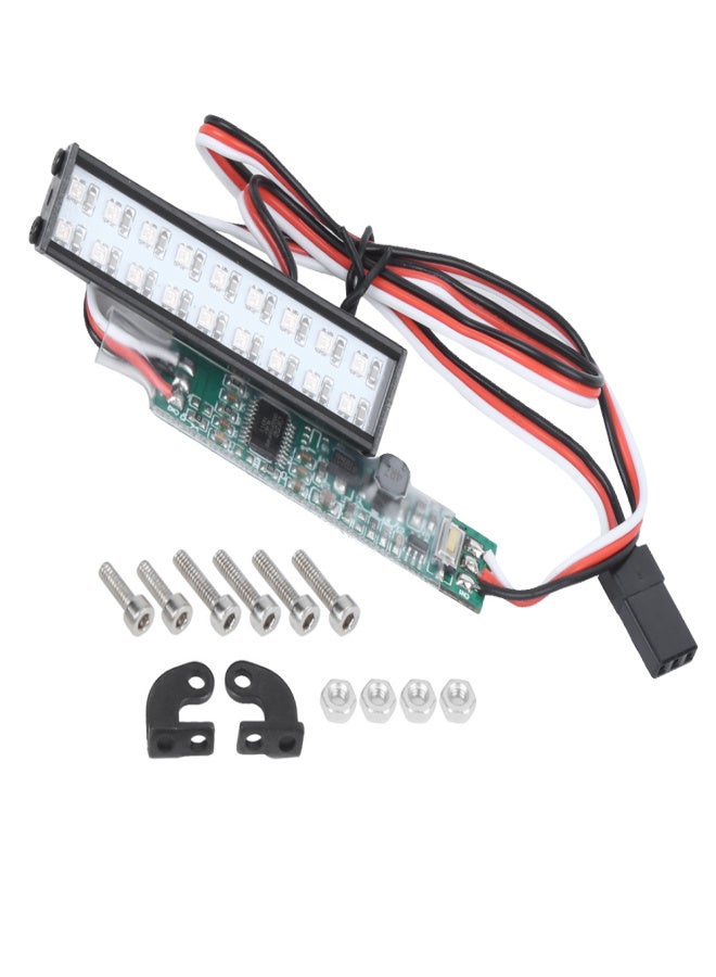 18LED Colorful RC Roof Light High Brightness Light 55mm Length Fit for Traxxas RC Car - Image 1
