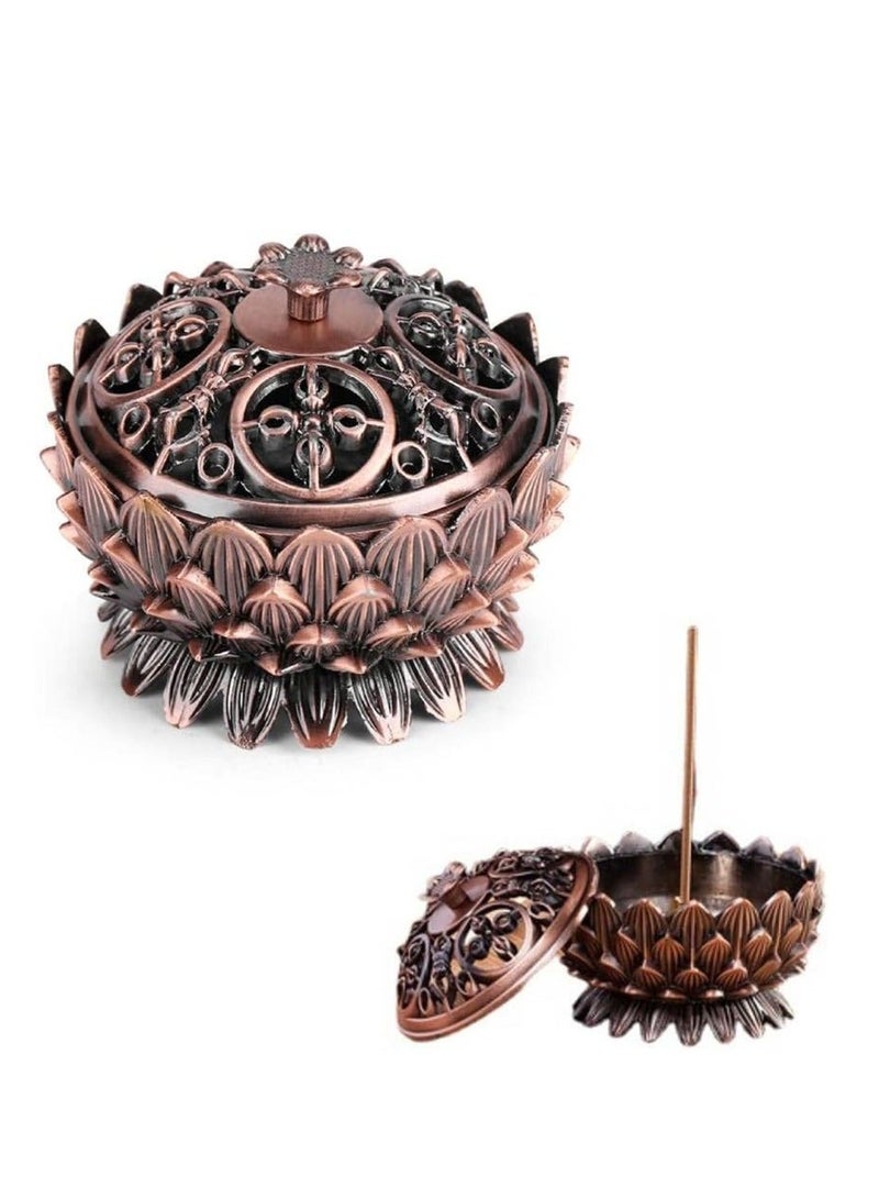 كابتن تيك Lotus Incense Burner for Stick, 1 Pcs 2.75 x 1.97" - Image 1