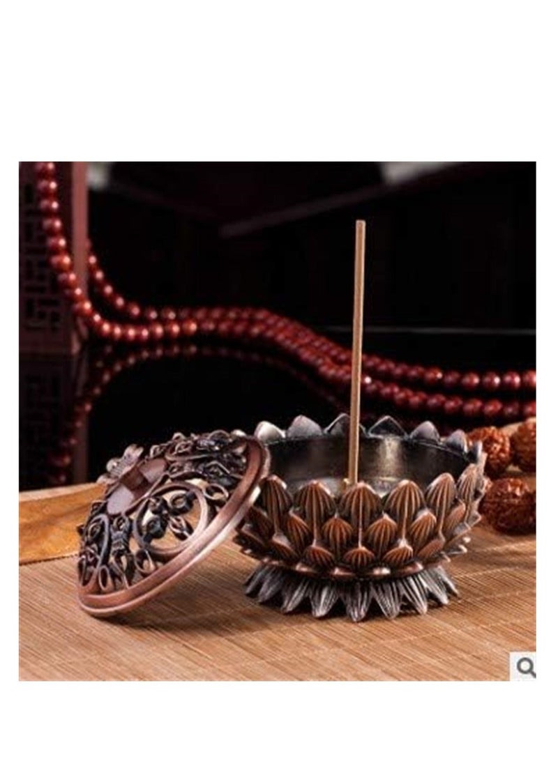 كابتن تيك Lotus Incense Burner for Stick, 1 Pcs 2.75 x 1.97" - Image 4