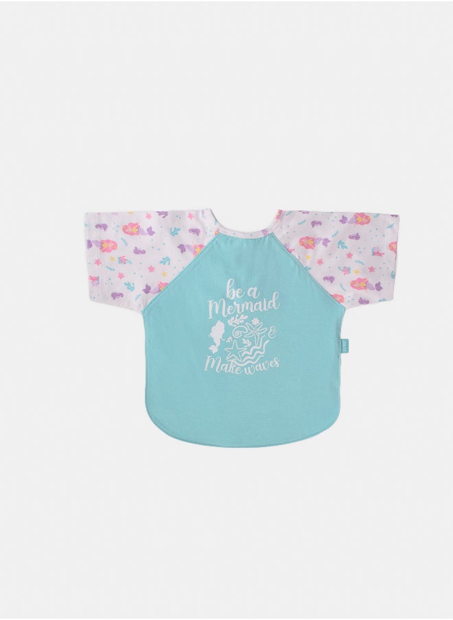 Junior Baby Girls Printed Shirt Bib  - Image 1