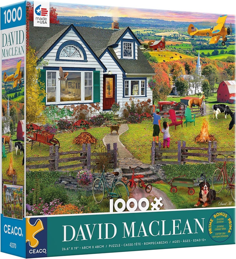 Ceaco David MacLean The Fly by 1000 Piece Jigsaw Puzzle - Image 3