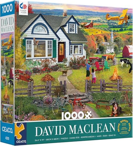 Ceaco David MacLean The Fly by 1000 Piece Jigsaw Puzzle - Image 1