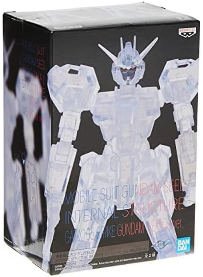 Banpresto Bandai Ms Seed Is Gat X105 Version B Strike Gundam Weapon Statue Clear - Image 3