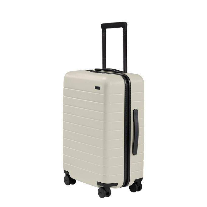 Away Bigger Carry-On Luggage 23-Inch Lightweight Hardside Suitcase With 360 Spinner Wheels, Interior Compression System, Tsa-Approved Lock Salt White Matte - Image 3