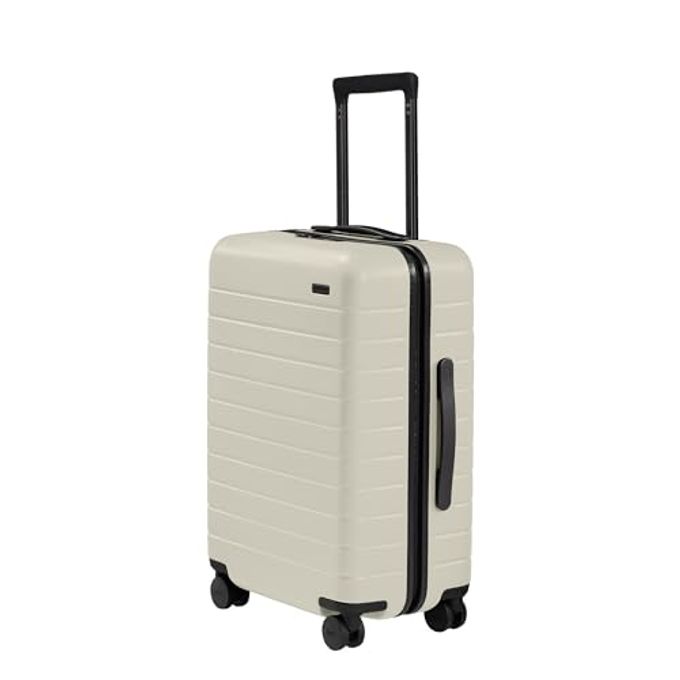 Away Bigger Carry-On Luggage 23-Inch Lightweight Hardside Suitcase With 360 Spinner Wheels, Interior Compression System, Tsa-Approved Lock Salt White Matte - Image 1