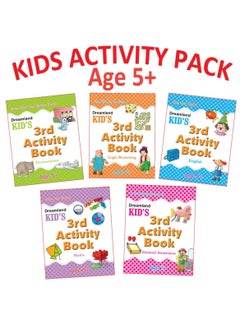 Dreamland Publications Kid's 3rd Activity Age 5+ - Pack (5 Titles) 