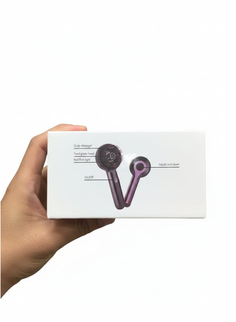 Bukela Electric Heated Scalp Massager Brush – Handheld Hair Growth Comb with Vibration & Gentle Massage for Relaxation and Hair Care - Image 5