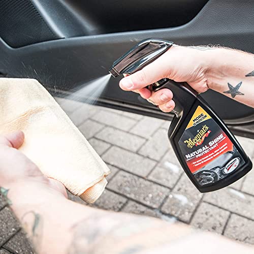 Meguiar's G4116EU Natural Shine Interior Dash & Trim Protectant 473ml. Durable UV Protection - Image 2