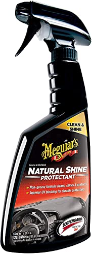Meguiar's G4116EU Natural Shine Interior Dash & Trim Protectant 473ml. Durable UV Protection - Image 1